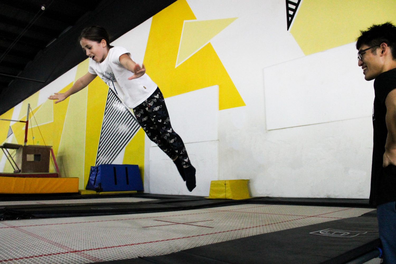 Trampoline Juniors The Yard Singapore classes holiday camps